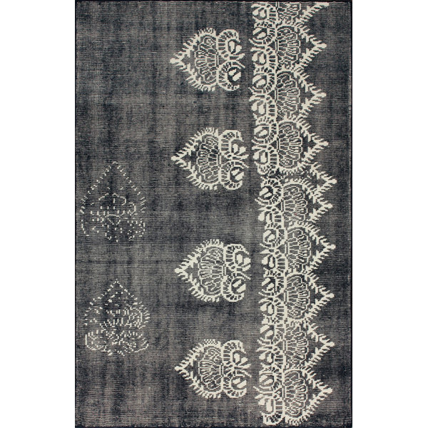 nuLOOM Overdye HandKnotted Grey Rug Wayfair
